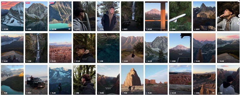 TikTok網(wǎng)紅營銷:加拿大旅游戶外運動類達(dá)人推薦頻道內(nèi)容