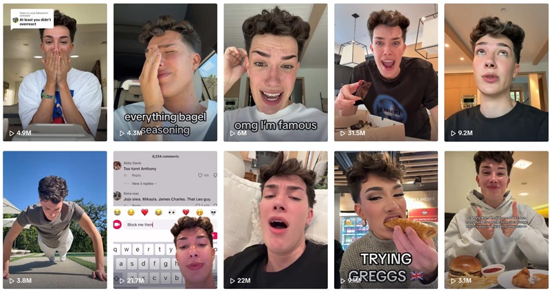 TikTok網(wǎng)紅推薦:美國(guó)時(shí)尚美妝、生活類300萬粉絲大網(wǎng)紅頻道內(nèi)容