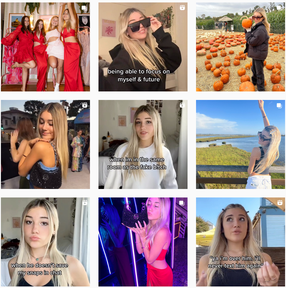 Instagram西班牙牙紅人頻道內(nèi)容