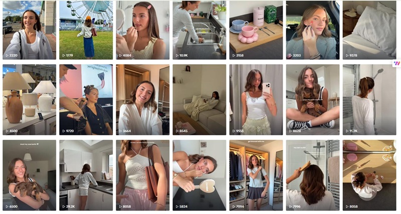 TikTok網(wǎng)紅推薦：美國160萬粉絲的穿搭時尚類博主頻道內(nèi)容