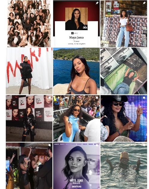 Instagram網(wǎng)紅:英國娛樂時尚產(chǎn)品推廣達(dá)人博主頻道內(nèi)容