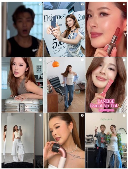 IG紅人營銷:中國香港美妝護(hù)膚類女網(wǎng)紅頻道內(nèi)容