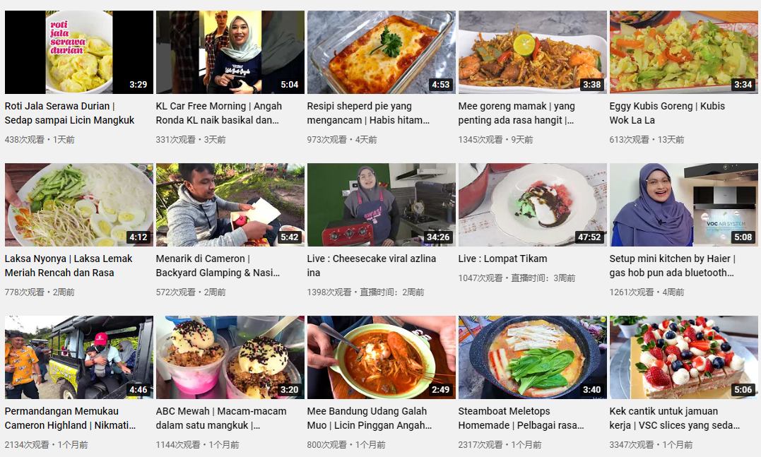 日本YouTube紅人頻道內(nèi)容