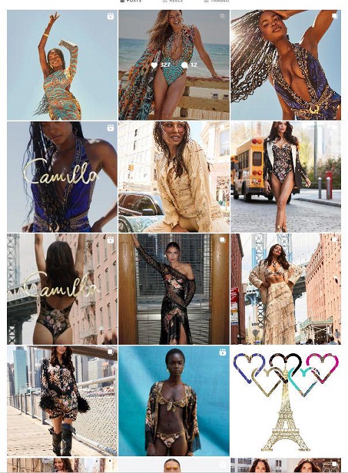 55萬粉絲的instagram澳大利亞時(shí)尚穿搭博主頻道內(nèi)容