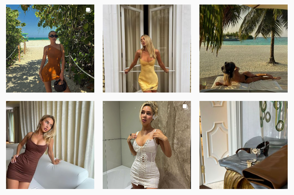 Instagram西班牙牙紅人頻道內(nèi)容