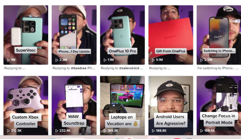 Titok科技測(cè)評(píng)紅人@imparkerburton