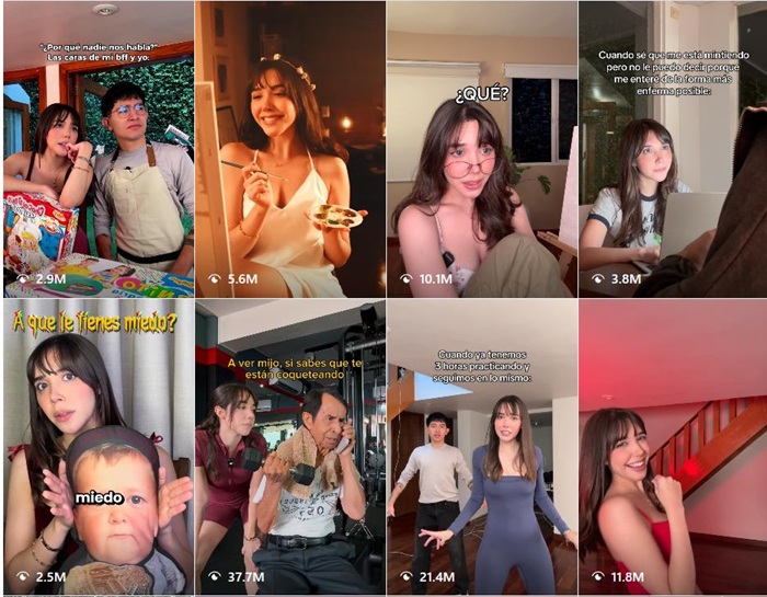 Instagram網(wǎng)紅推薦:墨西哥娛樂(lè)生活分享類(lèi)的頭部達(dá)人博主頻道內(nèi)容