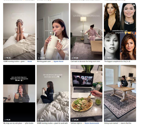 美國(guó)tiktok美女生活護(hù)膚品營(yíng)銷推廣達(dá)人頻道內(nèi)容