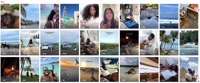 TikTok網(wǎng)紅:加拿大KOL時尚紅人博主頻道內容