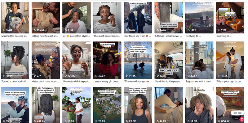 百萬粉絲美國旅游達(dá)人博主頻道內(nèi)容