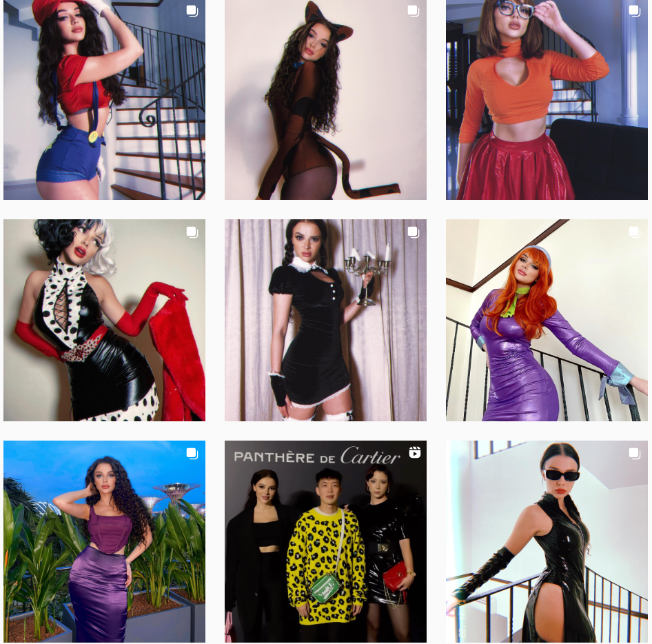 Instagram西班牙牙紅人頻道內(nèi)容