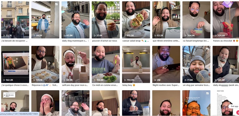 法國美食探店IG小網(wǎng)紅頻道內(nèi)容