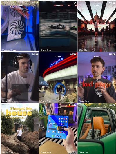 Instagram網(wǎng)紅推薦：英國科技數(shù)碼智能家居帶貨博主頻道內(nèi)容