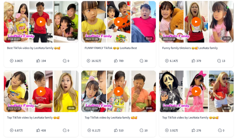 美國(guó)親子母嬰網(wǎng)紅博主youtube頻道推廣頻道內(nèi)容