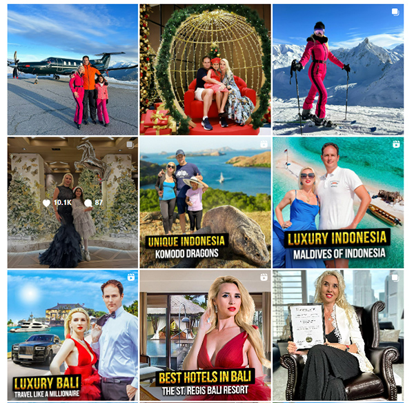 海外旅行博主紅人instagram平臺推薦頻道內(nèi)容