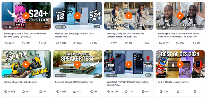 海外3C產(chǎn)品youtube視頻營(yíng)銷(xiāo)紅人合作頻道內(nèi)容